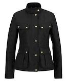 Thumbnail 1 of Barbour International Women's Halsey Quilted Jacket - Black/Black