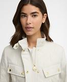 Thumbnail 5 of Barbour International Women's Halsey Quilted Jacket - Silver Birch/Silver Birch