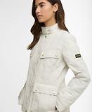 Thumbnail 6 of Barbour International Women's Halsey Quilted Jacket - Silver Birch/Silver Birch