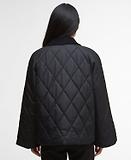 Thumbnail 4 of Barbour Women's Martha Quilted Jacket - Black/Classic Tartan