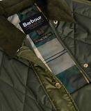 Thumbnail 7 of Barbour Women's Martha Quilted Jacket - Olive/Dark Moss/Ancient Tartan