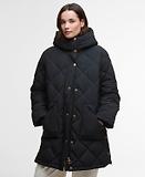 Thumbnail 2 of Barbour Women's Kailyn Puffer Jacket - Black/Classic Tartan