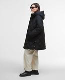 Thumbnail 3 of Barbour Women's Kailyn Puffer Jacket - Black/Classic Tartan