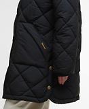 Thumbnail 6 of Barbour Women's Kailyn Puffer Jacket - Black/Classic Tartan