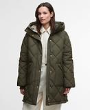 Thumbnail 2 of Barbour Women's Kailyn Puffer Jacket - Olive/Ancient Tartan