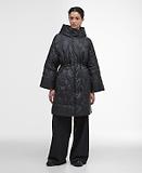 Thumbnail 2 of Barbour Women's Celine Quilted Jacket - Black/Onyx Tartan