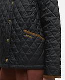 Thumbnail 6 of Barbour Women's Icons Cropped Liddesdale Quilted Jacket - Black/Classic