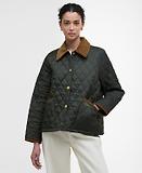Thumbnail 2 of Barbour Women's Icons Cropped Liddesdale Quilted Jacket - Sage/Ancient