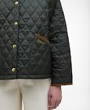 Thumbnail 6 of Barbour Women's Icons Cropped Liddesdale Quilted Jacket - Sage/Ancient