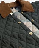 Thumbnail 7 of Barbour Women's Icons Cropped Liddesdale Quilted Jacket - Sage/Ancient