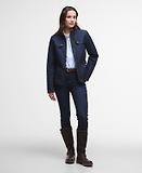 Thumbnail 3 of Barbour Women's Dahlia Quilted Jacket - Dark Navy