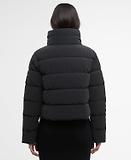 Thumbnail 4 of Barbour International Women's Hudson Velvet Puffer Jacket - Black