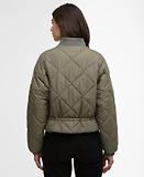 Thumbnail 4 of Barbour International Women's Pagan Quilted Jacket - Dusky Khaki