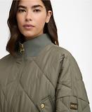 Thumbnail 5 of Barbour International Women's Pagan Quilted Jacket - Dusky Khaki