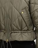 Thumbnail 6 of Barbour International Women's Pagan Quilted Jacket - Dusky Khaki
