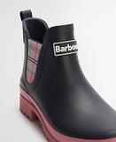 Thumbnail 5 of Barbour Women's Mallow Chelsea Welly - Navy/Cherry Blossom