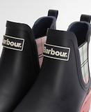 Thumbnail 8 of Barbour Women's Mallow Chelsea Welly - Navy/Cherry Blossom