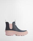Thumbnail 2 of Barbour Women's Nimbus Chelsea Wellington Boots - Dusky Grey/Gardenia Pink