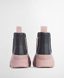 Thumbnail 3 of Barbour Women's Nimbus Chelsea Wellington Boots - Dusky Grey/Gardenia Pink