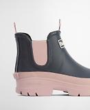Thumbnail 7 of Barbour Women's Nimbus Chelsea Wellington Boots - Dusky Grey/Gardenia Pink