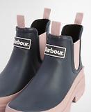 Thumbnail 8 of Barbour Women's Nimbus Chelsea Wellington Boots - Dusky Grey/Gardenia Pink