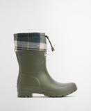 Thumbnail 2 of Barbour Women's Mowbray Mid Wellington Boots - Olive/Ancient Tartan