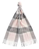 Thumbnail 1 of Barbour Women's Tartan Scarf - Pink/Grey Tartan