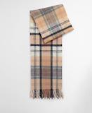 Thumbnail 2 of Barbour Women's Serena Tartan Lambswool Scarf - Dress/Hessian