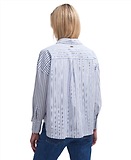 Thumbnail 4 of Barbour Women's Violetta Striped Shirt - Chambray