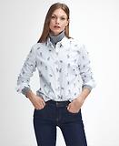 Thumbnail 2 of Barbour Women's Brambles Tailored Shirt - Dog Print
