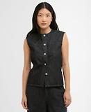 Thumbnail 2 of Barbour Women's Myra Denim Shirt - Black Denim