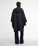 Thumbnail 4 of Barbour Women's Everlee One Size Showerproof Cape - Black/Onyx Tartan