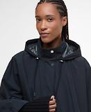 Thumbnail 5 of Barbour Women's Everlee One Size Showerproof Cape - Black/Onyx Tartan