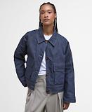 Thumbnail 2 of Barbour Women's Demi Showerproof Jacket - Indigo/Hessian Tartan