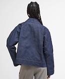 Thumbnail 4 of Barbour Women's Demi Showerproof Jacket - Indigo/Hessian Tartan