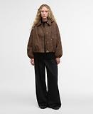 Thumbnail 2 of Barbour Women's Audrey Showerproof Jacket - Vicuna Gingham Check