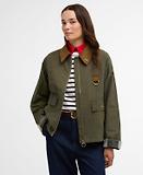 Thumbnail 2 of Barbour Women's Icons Spey Showerproof Jacket - Ivy Green/Ancient