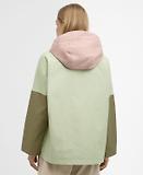 Thumbnail 4 of Barbour Women's Bedafell Showerproof Jacket - Spring Green/Gardenia/Bleached Olive