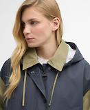 Thumbnail 5 of Barbour Women's Blearigg Showerproof Jacket - Dusk Grey/Gardenia/Bleached Olive/Lilac Ash