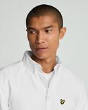Thumbnail 4 of Lyle & Scott Men's Plain Oxford Shirt - White