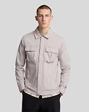 Thumbnail 2 of Lyle & Scott Men's Ripstop Overshirt - Pale Grey