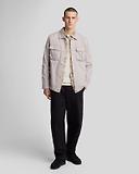 Thumbnail 3 of Lyle & Scott Men's Ripstop Overshirt - Pale Grey