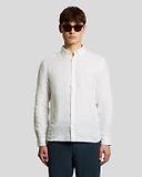 Thumbnail 2 of Lyle & Scott Men's Long Sleeve Linen Shirt - White