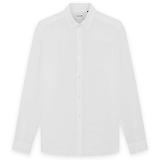 Thumbnail 1 of Lyle & Scott Men's Long Sleeve Linen Shirt - White