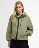 Thumbnail 2 of Barbour Women's Thorpe Waterproof Jacket - Bleached Olive/Fondant