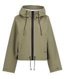 Thumbnail 1 of Barbour Women's Thorpe Waterproof Jacket - Bleached Olive/Fondant