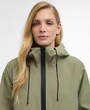 Thumbnail 5 of Barbour Women's Thorpe Waterproof Jacket - Bleached Olive/Fondant