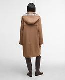 Thumbnail 4 of Barbour Women's Melody Wool Duffle Coat - Camel/Hessian Tartan