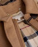 Thumbnail 7 of Barbour Women's Melody Wool Duffle Coat - Camel/Hessian Tartan