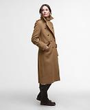 Thumbnail 3 of Barbour Women's Cottesmore Wool Coat - Camel